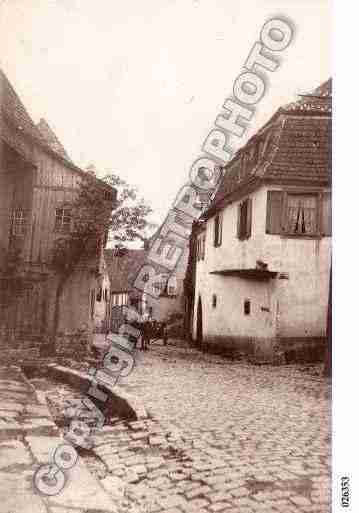 Ville de GUEBERSCHWIHR, carte postale ancienne