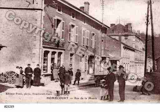 Ville de HOMECOURT, carte postale ancienne