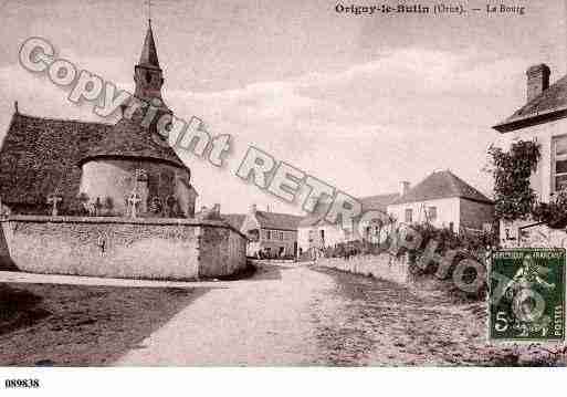 Ville de ORIGNYLEBUTIN, carte postale ancienne