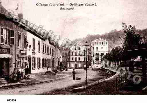 Ville de OTTANGE, carte postale ancienne