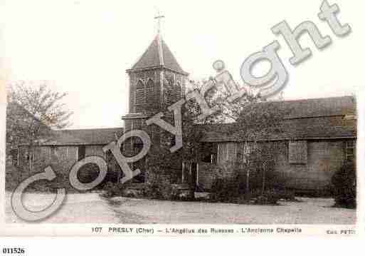 Ville de PRESLY, carte postale ancienne