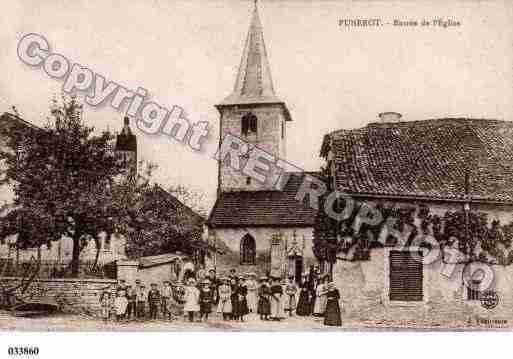 Ville de PUNEROT, carte postale ancienne