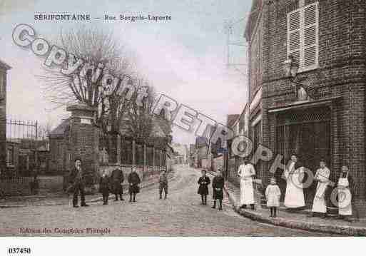 Ville de SERIFONTAINEDROITECOURT, carte postale ancienne