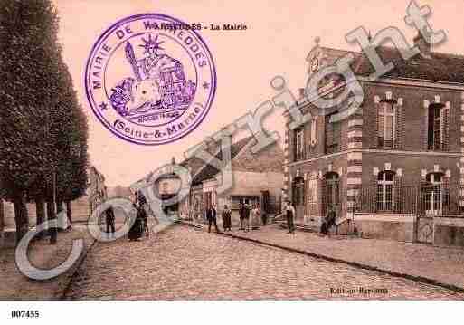 Ville de VARREDDES, carte postale ancienne