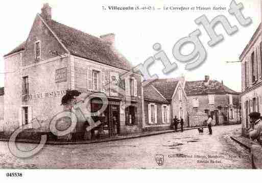 Ville de VILLECONIN, carte postale ancienne