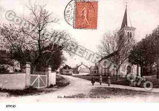 Ville de ANNOIX, carte postale ancienne