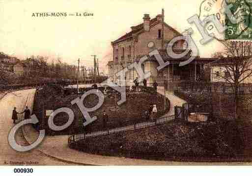 Ville de ATHISMONS, carte postale ancienne