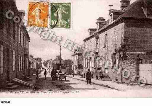 Ville de COUTERNE, carte postale ancienne