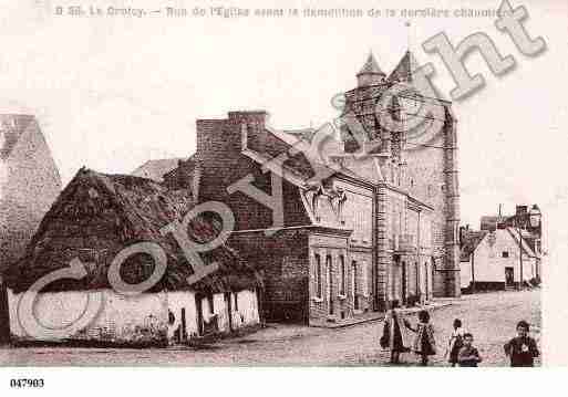 Ville de CROTOY(LE), carte postale ancienne