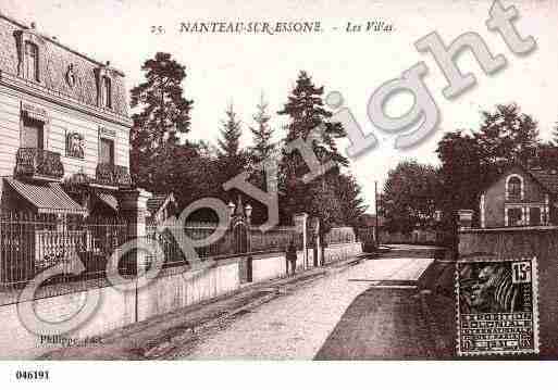 Ville de NANTEAUSURESSONNE, carte postale ancienne