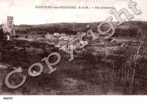 Ville de NANTEAUSURESSONNE, carte postale ancienne