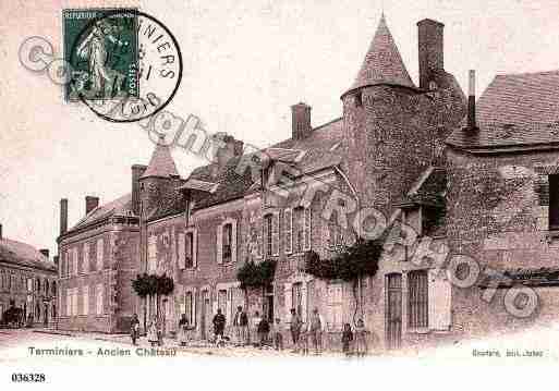 Ville de TERMINIERS, carte postale ancienne