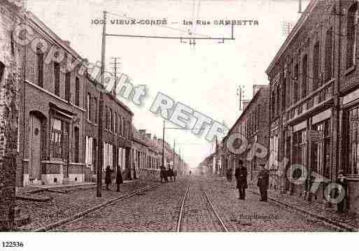 Ville de VIEUXCONDE, carte postale ancienne