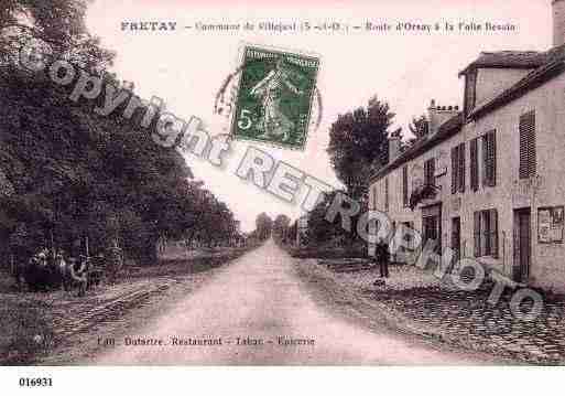 Ville de VILLEJUST, carte postale ancienne