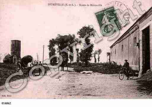 Ville de INTREVILLE, carte postale ancienne