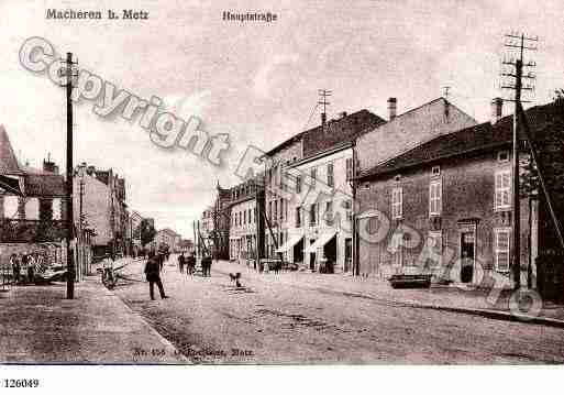 Ville de MAIZIERESLESMETZ, carte postale ancienne