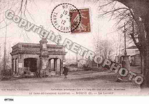 Ville de NOHIC, carte postale ancienne