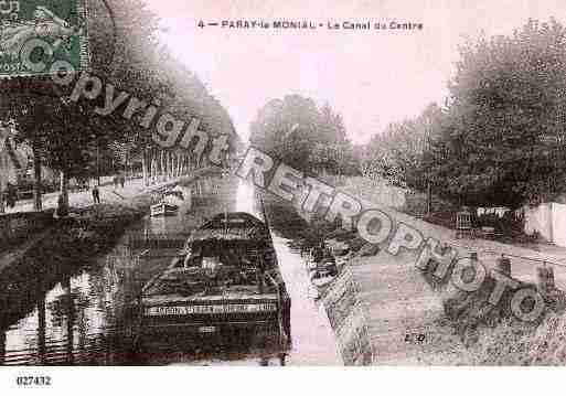 Ville de PARAYLEMONIAL, carte postale ancienne