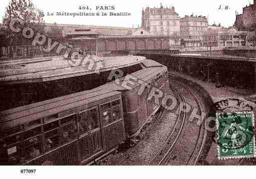 Ville de PARIS12, carte postale ancienne