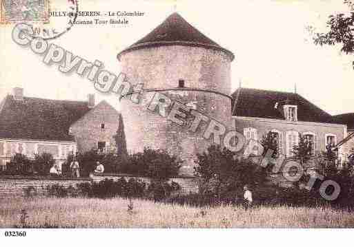 Ville de POILLYSURSEREIN, carte postale ancienne