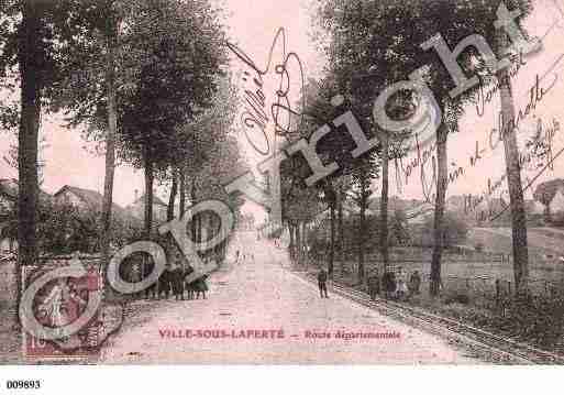 Ville de VILLESOUSLAFERTE, carte postale ancienne