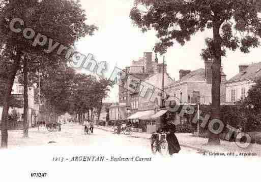 Ville de ARGENTAN, carte postale ancienne