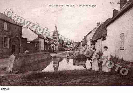 Ville de AUCHYLAMONTAGNE, carte postale ancienne