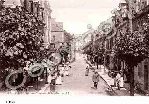 Ville de CABOURG, carte postale ancienne