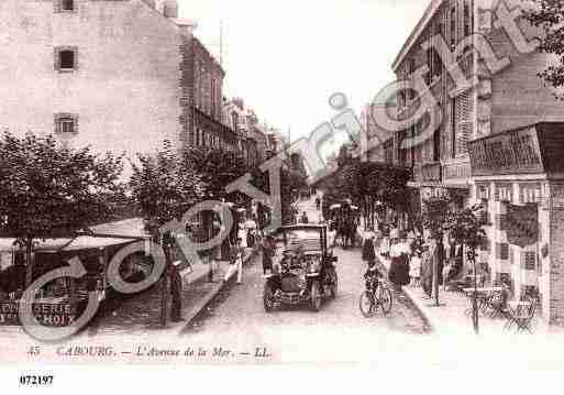 Ville de CABOURG, carte postale ancienne