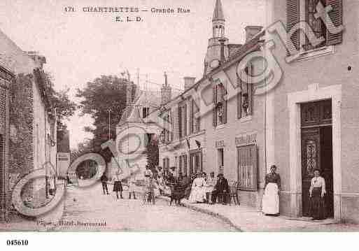 Ville de CHARTRETTES, carte postale ancienne