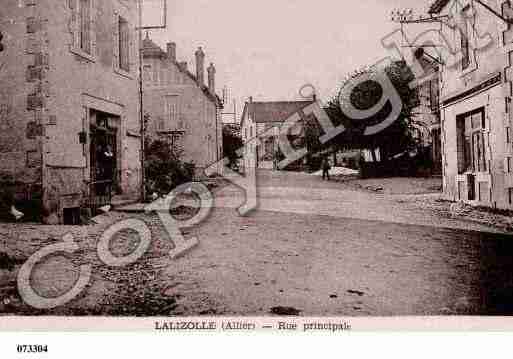 Ville de LALIZOLLE, carte postale ancienne