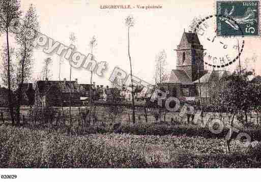 Ville de LINGREVILLE, carte postale ancienne