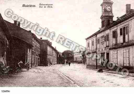 Ville de MAIZIERESLESMETZ, carte postale ancienne