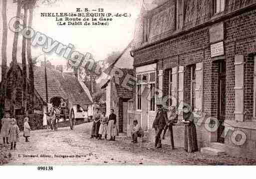 Ville de NIELLESLESBLEQUIN, carte postale ancienne