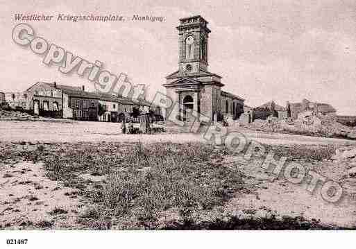 Ville de NONHIGNY, carte postale ancienne