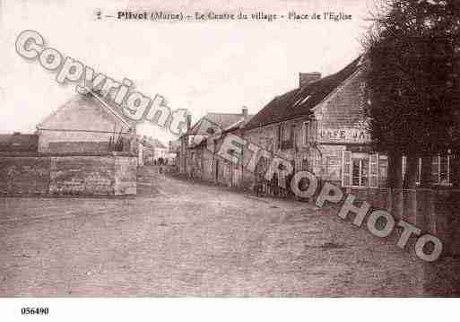 Ville de PLIVOT, carte postale ancienne