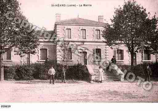 Ville de SAINTHEAND, carte postale ancienne