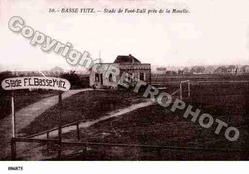 Ville de YUTZ, carte postale ancienne