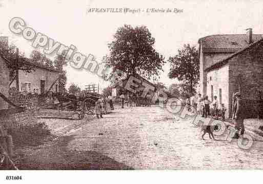 Ville de AVRANVILLE, carte postale ancienne