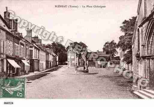 Ville de BLENEAU, carte postale ancienne