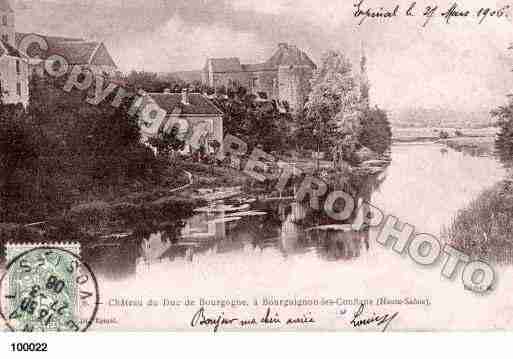 Ville de BOURGUIGNONLESCONFLANS, carte postale ancienne