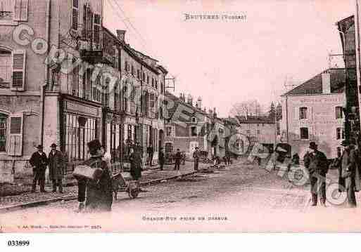 Ville de BRUYERES, carte postale ancienne
