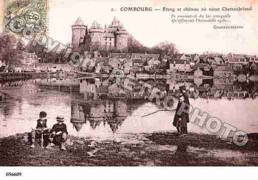 Ville de COMBOURG, carte postale ancienne