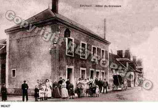 Ville de EPUISAY, carte postale ancienne