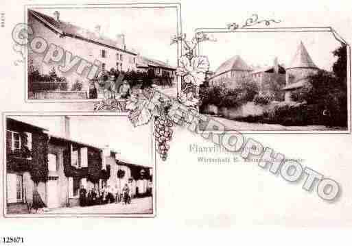 Ville de MONTOYFLANVILLE, carte postale ancienne