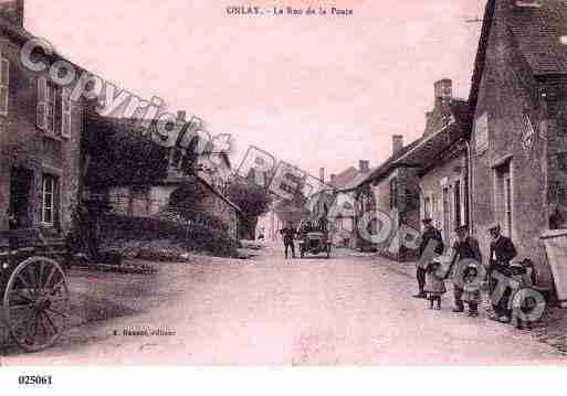 Ville de ONLAY, carte postale ancienne