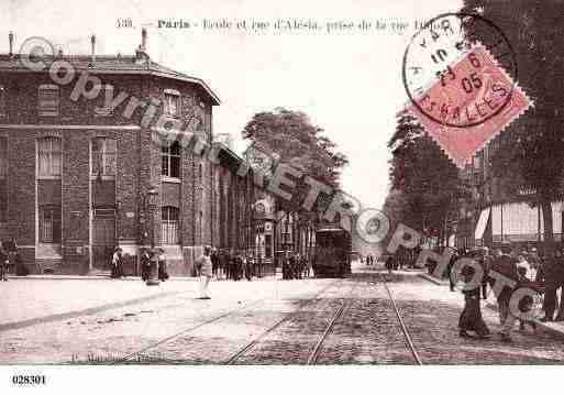 Ville de PARIS14, carte postale ancienne