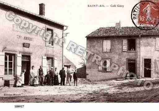 Ville de SAINTAIL, carte postale ancienne
