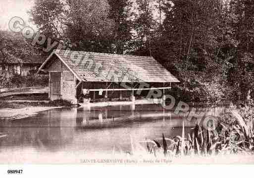 Ville de SAINTEGENEVIEVELESGASNY, carte postale ancienne