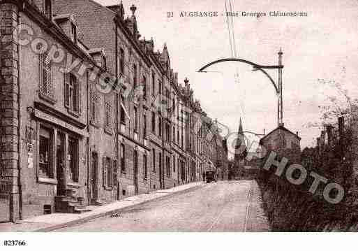 Ville de ALGRANGE, carte postale ancienne